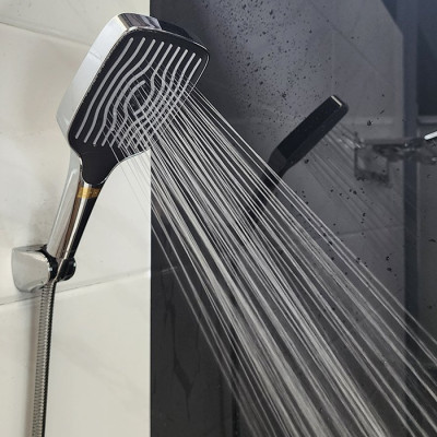 Bộ tay dây sen 3 chức năng chảy, nhựa ABS mạ Chrome Eurolife EL-125SH-T