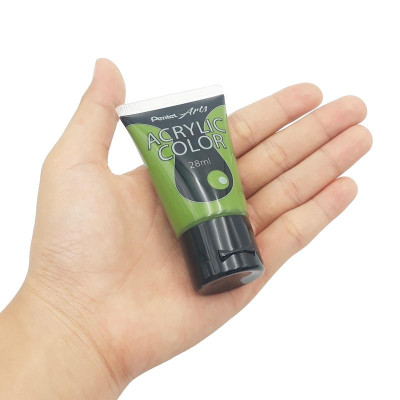 Tuýp Màu Vẽ Acrylic Pentel 28ml WA2-T53 - Olive Green