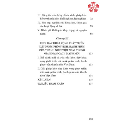 Khơi dậy khát vọng phát triển đất nước phồn vinh, hạnh phúc của thanh niên Việt Nam (bản in 2023)
