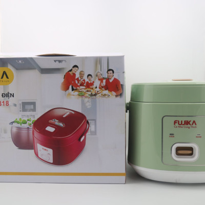 Nồi Cơm Điện Lòng Niêu FUJIKA FJ-NC1818 (1.8 lít) - Màu Ngẫu Nhiên - Hàng Chính Hãng