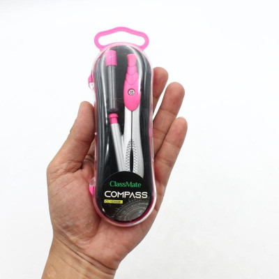 Bộ Compa + Bút Chì Kim + Ngòi Chì - ClassMate CL-CM112 - Màu Hồng
