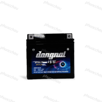 Ắc Quy Đồng Nai PTZ6L 12V-6Ah cho xe máy Vision, AriBlade125, SH Việt, Vario, Winner
