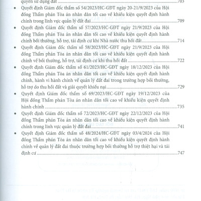 Kỹ Năng Giải Quyết Vụ Án Hành Chính Trong Lĩnh Vực Quản Lý Đất Đai Và Thực Tiễn Xét Xử Của Toà Án Nhân Dân - Tái Bản Lần Thứ Nhất, Có Sửa Đổi, Bổ Sung Theo Luật Đất Đai Năm 2024 