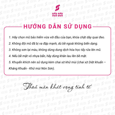 Mũ bảo hiểm nửa đầu lỗ thông gió hoa văn chính hãng NÓN SƠN-SM-NU716