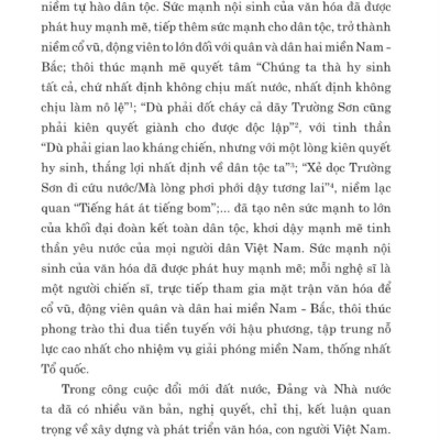 Xây dựng và phát triển nền văn hóa Việt Nam tiên tiến, đậm đà bản sắc dân tộc - bản in 2024