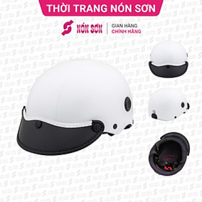 ƯU ĐÃI - Mũ bảo hiểm lỗ thông gió NÓN SƠN chính hãng ATG-TR002