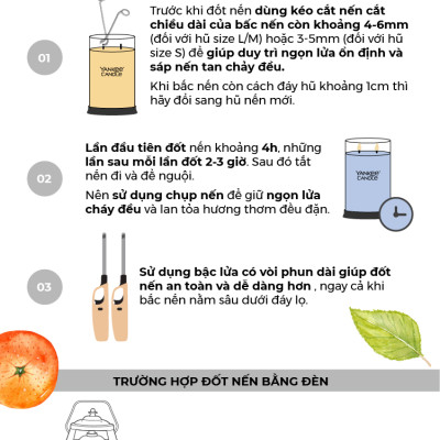 Nến ly tròn sáp đậu nành Yankee Candle size L (567g) - Sun & Sand