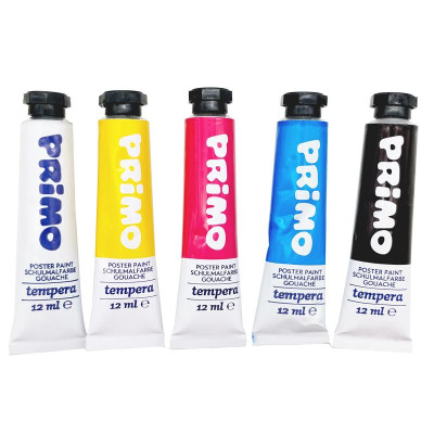 Hộp 5 Tuýp Màu Poster Paint 12 ml - Primo 4421T5C