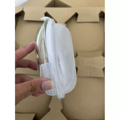 Hộp Thủy Tinh Chịu Nhiệt Cao Cấp Nắp Vòm LLG883 18cm (cam kết hàng chính hãng)