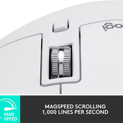 Chuột Logitech MX Master 3S không dây Bluetooth/Wireless - Hàng Chính Hãng