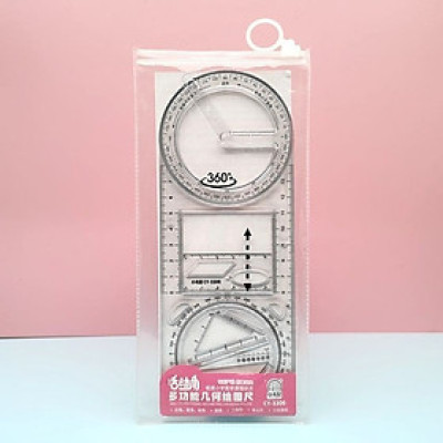 Bộ Thước Kẻ Đa Năng Dễ Sử Dụng Xoay 360 Độ