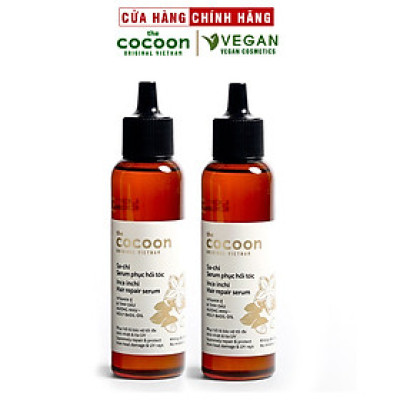Combo 2 Chai Serum Sa-chi phục hồi tóc COCOON (70ml/1 Chai)