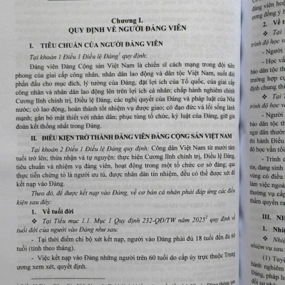 Sách Hướng dẫn thực hiện Công Tác Kiểm Tra, Giám Sát và Kỷ Luật Của Đảng đối với Các Tổ Chức Đảng và Đảng Viên (V2566T)