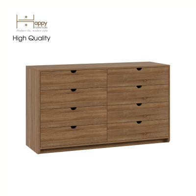 [Happy Home Furniture] CIRCLE, Tủ đựng đồ 8 ngăn kéo, 136cm x 45cm x 78cm ( DxRxC), THK_085