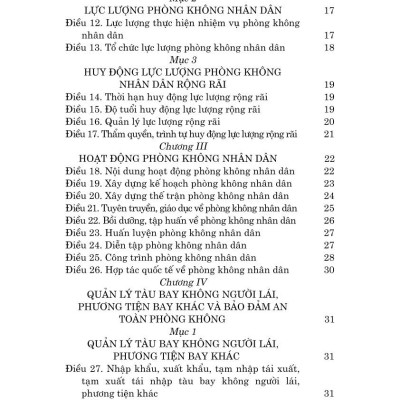 Luật Phòng không nhân dân năm 2024