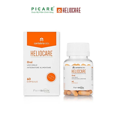 Viên Uống Chống Nắng Heliocare Capsulas Oral 60 Viên (NEW CODE)