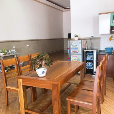 Bộ bàn ăn 6 ghế gỗ căm xe mỡ Juno Sofa 1m6 *80*75 cm (màu tự nhiên)