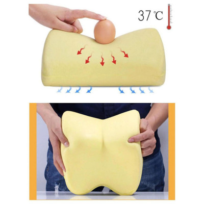 Gối tựa đầu ô tô và gối tựa lưng ô tô cao su non đúc nguyên khối,bọc da cao cấp-SIÊU ÊM