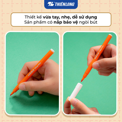 Bút lông màu Thiên Long Fiber Pen Colokit FP-01