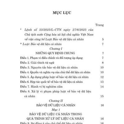 Luật bảo vệ dữ liệu cá nhân năm 2025