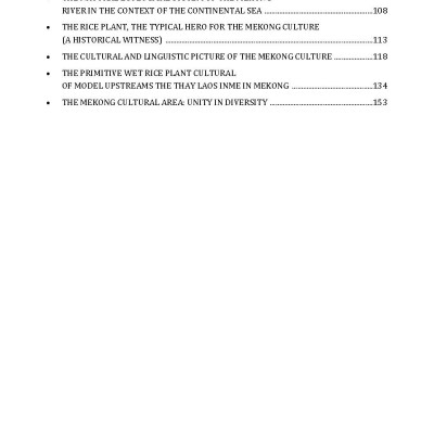 Có Một Vùng Văn Hóa MeKong