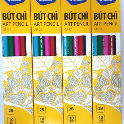 Hộp 10 Bút Chì Gỗ Thiên Long GP-01