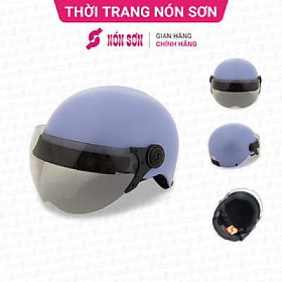 Mũ bảo hiểm có kính NÓN SƠN chính hãng CKT-TM448