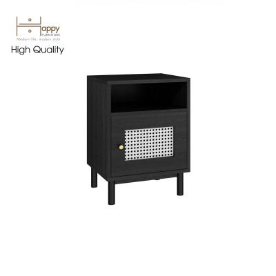 [Happy Home Furniture] ROTAN, Táp đầu giường 1 cửa mở - chân sắt , 42cm x 37cm x 58cm ( DxRxC), TCM_135