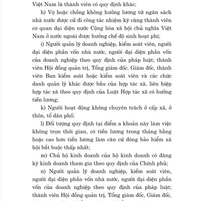 Luật bảo hiểm xã hội năm 2024 - bản in 2024