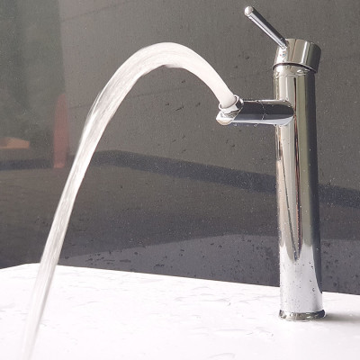 Vòi Lavabo điếu nóng lạnh Eurolife EL-T020 (Trắng bạc)