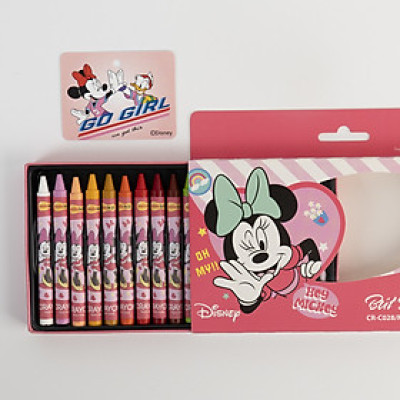 Bút sáp màu Thiên Long Disney Mickey CR-C028/MI- 18 màu