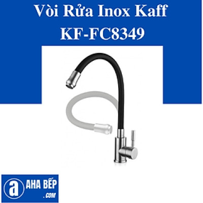 VÒI RỬA CHÉN INOX KAFF KF-FC-8349. Hàng Chính Hãng