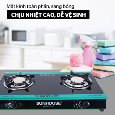 Bếp Gas Hồng Ngoại Đôi Sunhouse SHB004MT - Hàng chính hãng
