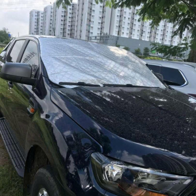 Tấm Che Nắng Kính Lái Ô Tô 3 Lớp Tráng Bạc – Bảo Vệ Taplo, Giữ Nội Thất Luôn Bền Đẹp , Kèm Túi Đựng Dễ Thương