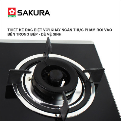 BẾP GAS ÂM SAKURA SG-2532GB  - Hàng chính hãng