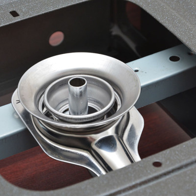 Bếp gas đôi rinnai RV377g xám hàng chính hãng