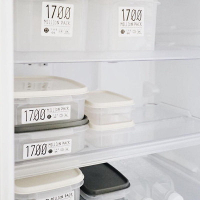 Hộp nhựa nắp mềm YAMADA 1.7L size L, sử dụng được trong lò vi sóng - nội địa Nhật Bản ( giao màu ngẫu nhiên )