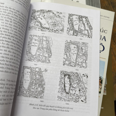 KIẾN TRÚC VÀ QUY HOẠCH HÀ NỘI THỜI PHÁP THUỘC – Trần Quốc Bảo và Nguyễn Văn Đỉnh – NXB Xây Dựng (Bìa mềm)
