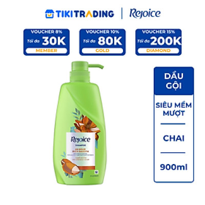 Dầu Gội Rejoice Siêu Mượt - 900ML