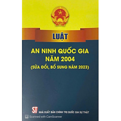 Luật an ninh quốc gia năm 2004 (sửa đổi, bổ sung năm 2023)
