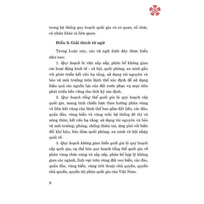 Sách - Luật Quy Hoạch (Hiện Hành) - NXB Chính Trị Quốc Gia