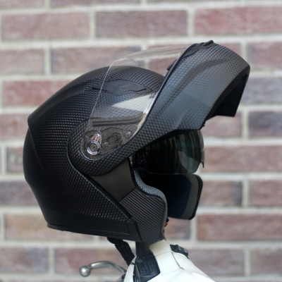 Mũ Fullface Royal M179 lật hàm sơn vân carbon, bảo hành chính hãng 12 tháng