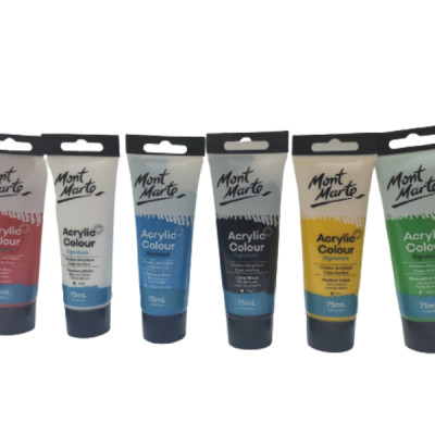 Combo 6 Màu Acrylic Colour Signature MONT MARTE