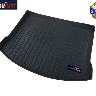 Thảm lót cốp xe ô tô Lincoln MKC 2015-2017 nhãn hiệu Macsim chất liệu TPV cao cấp màu đen(D0218)