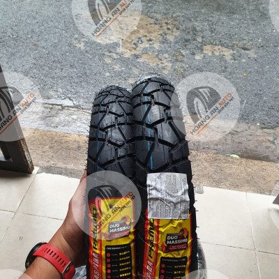 Cặp vỏ lốp xe Aspira Terreno, gai bán địa hình cho xe số: Raider, Satria, Sonic, Future, Wave, Sirius... size 70/90-17 và 80/90-17, vỏ ko ruột - giá 1 cặp