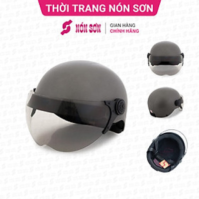 Mũ bảo hiểm có kính NÓN SƠN chính hãng CKT-XM151