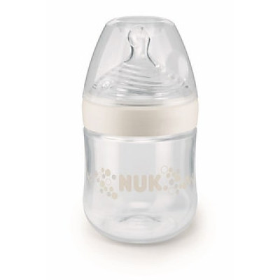 Bình Sữa Nhựa PP Nature Sense 150ml Núm Ti Silicone S1 Nuk NU21497 (Size M) - Màu Ngẫu Nhiên