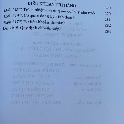 Luật Doanh Nghiệp Năm 2020 ( Sửa Đổi, Bổ Sung Năm 2022, 2025)