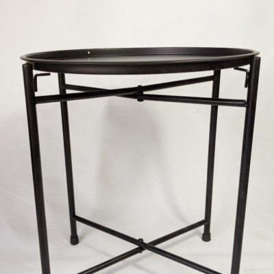 Bàn mâm tròn thép dành cho quán cà phê trà chanh trà sữa