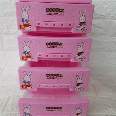 Tủ nhựa song long mini 4 tầng siêu xinh 